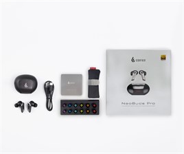 Edifier Neobuds Pro Aktif Gürültü Engelleme ve Oyun Moduna Sahip Kablosuz Stereo Kulaklık Siyah  